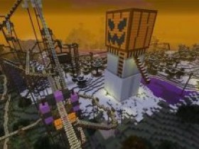 籽岷PE0.16.0Addons地图 万圣节闹鬼城堡