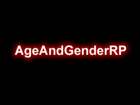 AgeAndGenderRP - 性别年龄插件