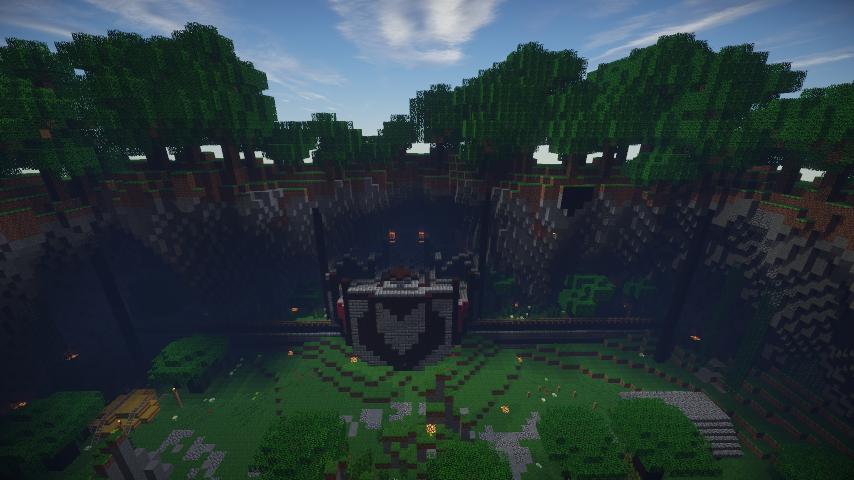 我的世界pvp主城地图Small kitpvp map