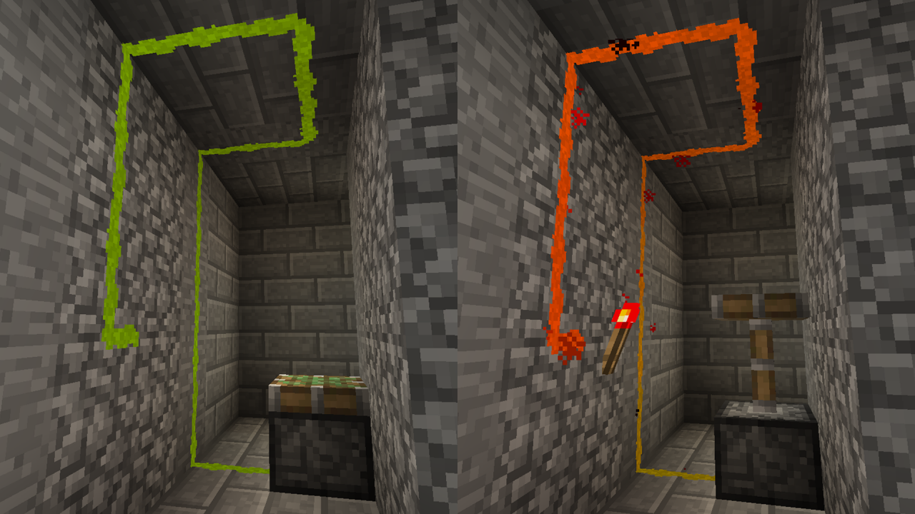 爬墙红石 The Redstone Paste Mod