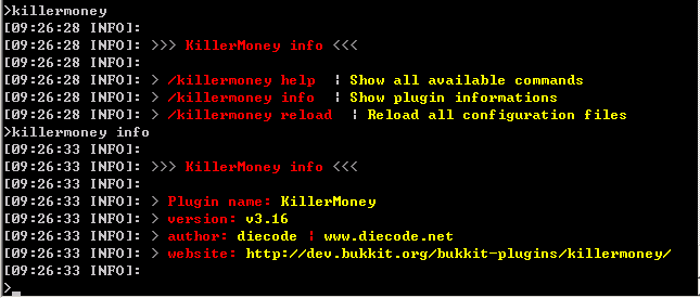 KillerMoney——击杀获得金钱插件