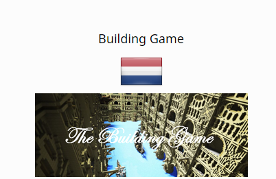 Building Game——建筑游戏插件