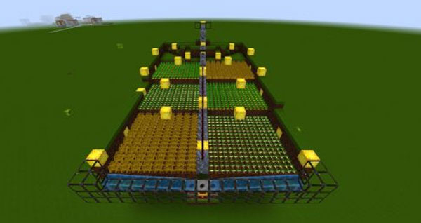 我的世界一键收割农场怎么制作 一键收割农场攻略