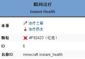 我的世界瞬间治疗状态效果介绍