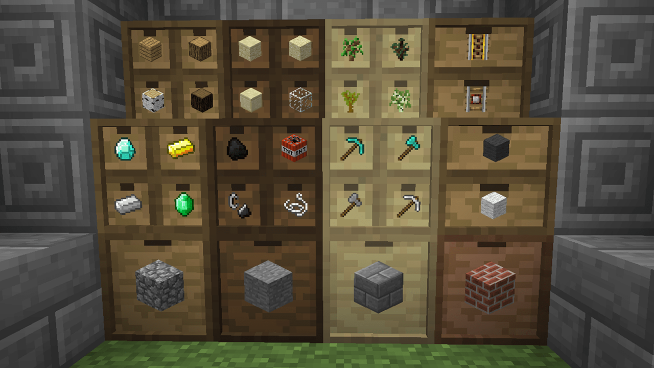 储物抽屉 Storage Drawers Mod