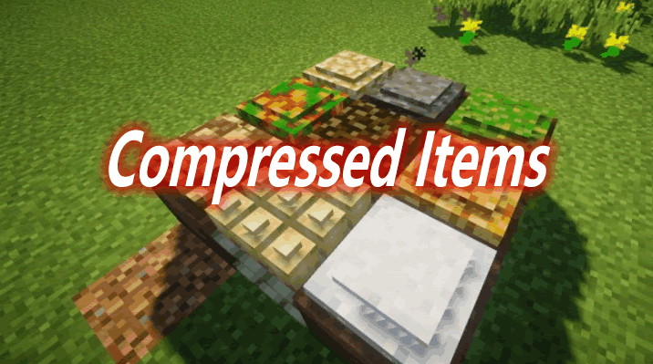 Compressed Items Mod 