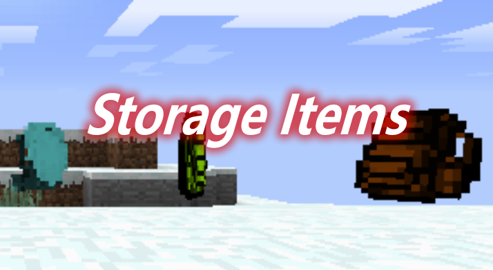 Storage Items Mod 