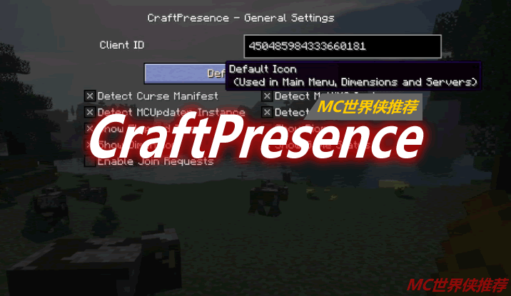 CraftPresence Mod 