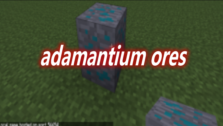 adamantium ores Mod
