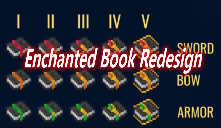 Enchanted Book Redesign Mod 