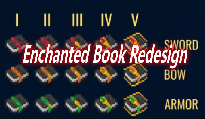 Enchanted Book Redesign Mod