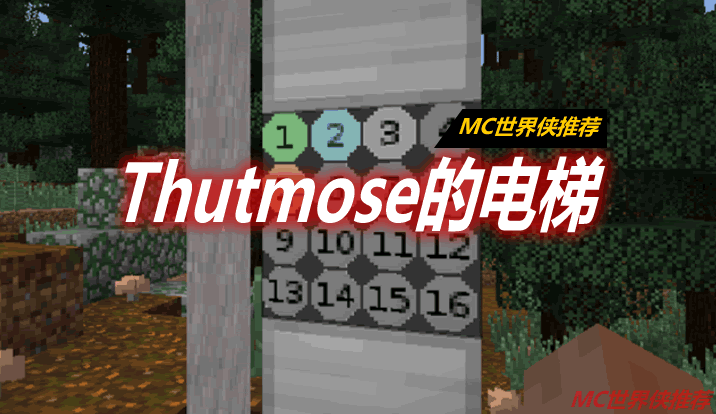 Thutmose的电梯 Thut's Elevators Mod 