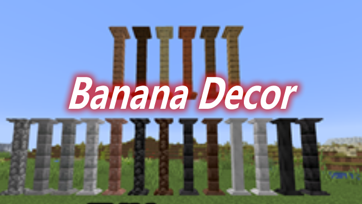 Banana Decor Mod 