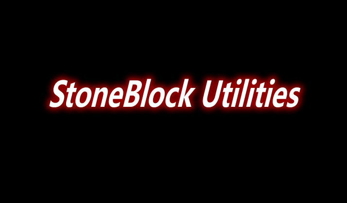 StoneBlock Utilities Mod