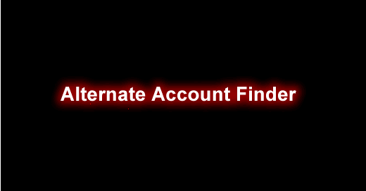 Alternate Account Finder – 备用帐户查找器插件