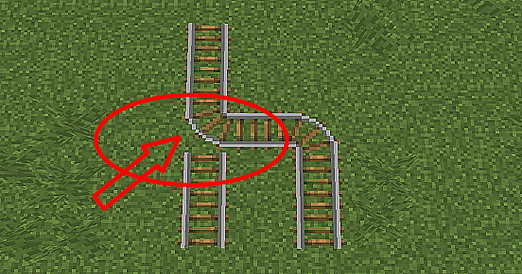 铁路Railcraft – 如何把转辙轨道的一个方向切换为另一个方向