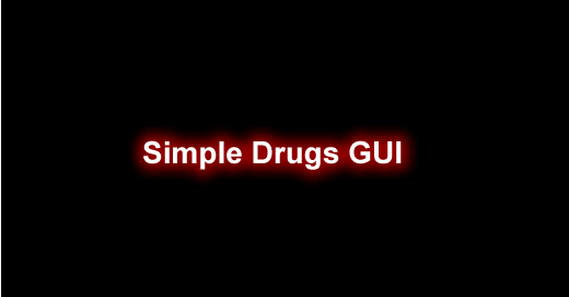 Simple Drugs GUI