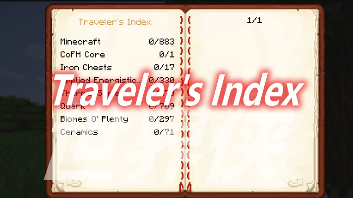 Traveler's Index Mod 