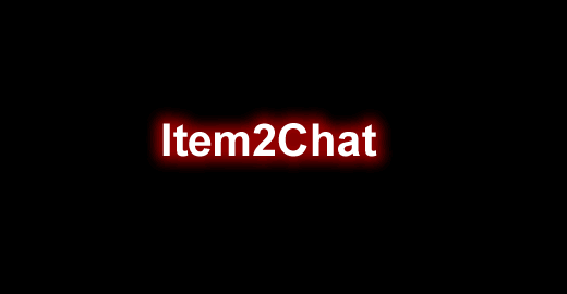 Item2Chat